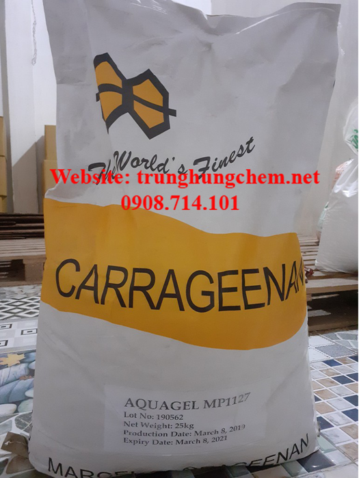 Carrageenan - Bột làm thạch, rau câu