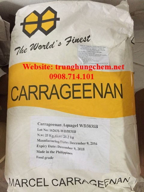 Carrageenan - Bột làm thạch, rau câu