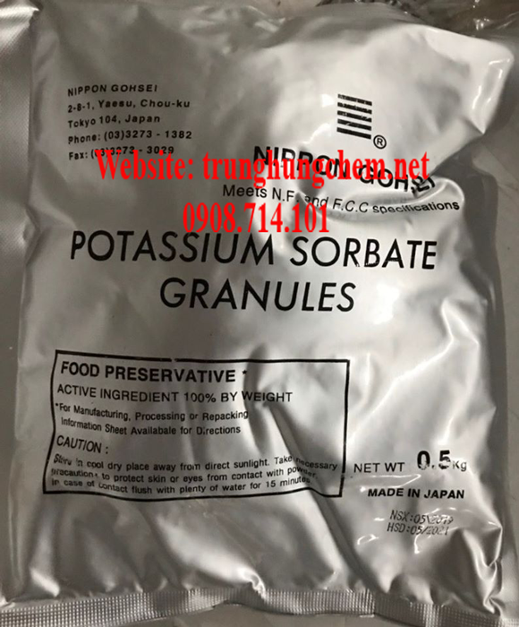 Potassium Sorbate (Kali sorbate)