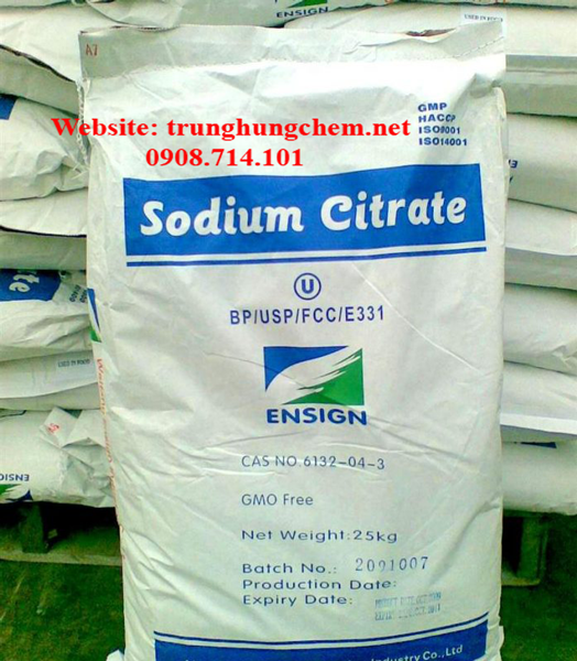 Chất điều vị Sodium Citrate